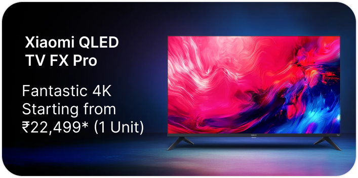 Xiaomi QLED TV FX Pro - Abstract Colors