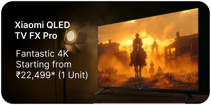 Xiaomi QLED TV FX Pro - Western Scene